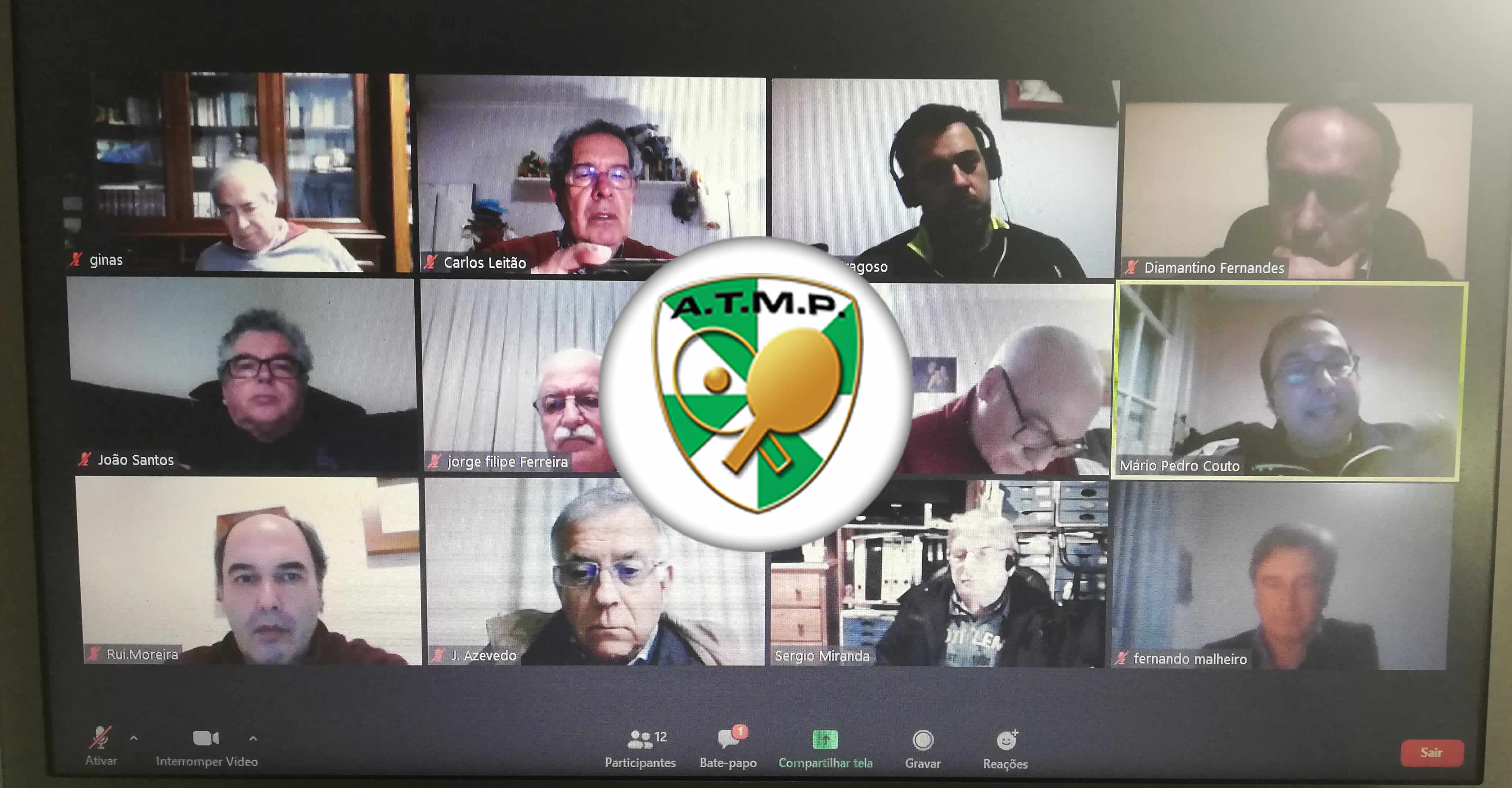 2020-04-28 Reunião com Clubes da 1a e 2a Divisao de Honra