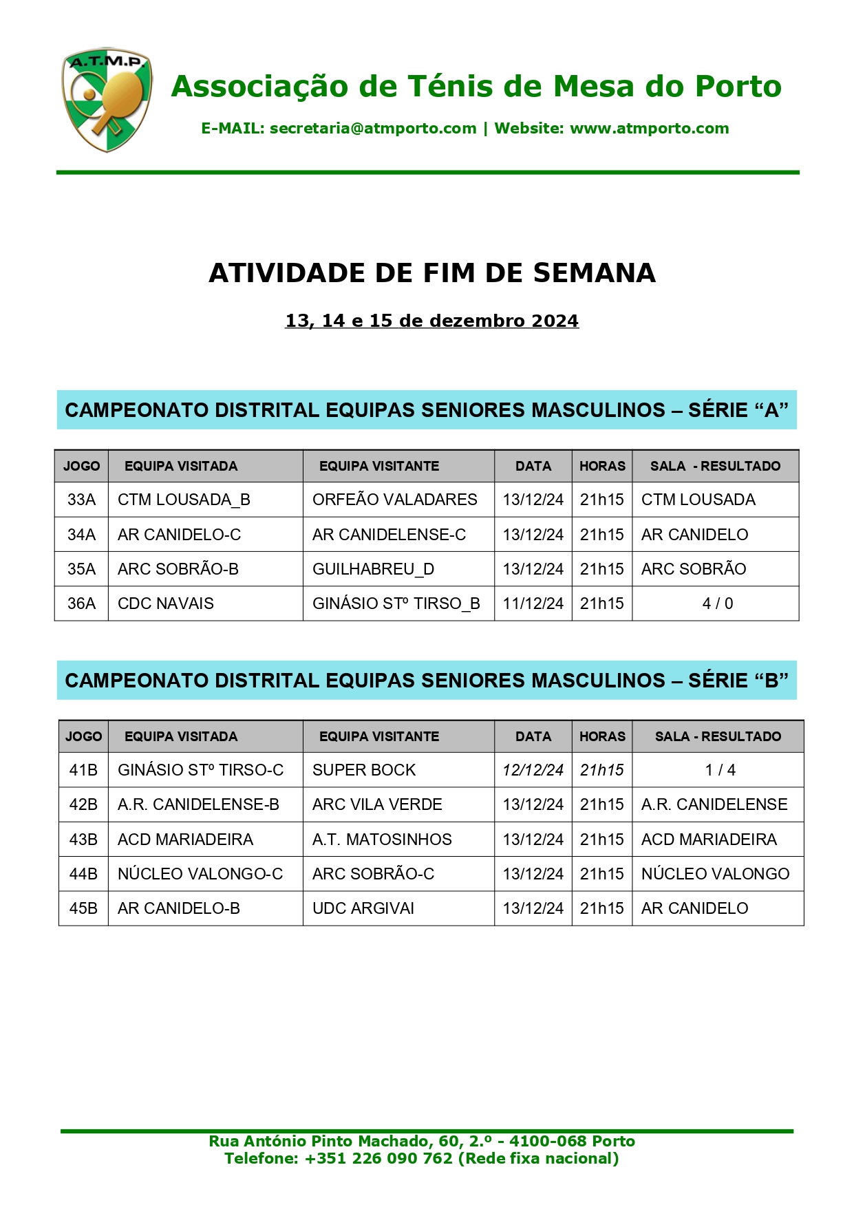 12 Atividade de fim de semana ATMP 13 14 15 dezembro 2024 page 0001