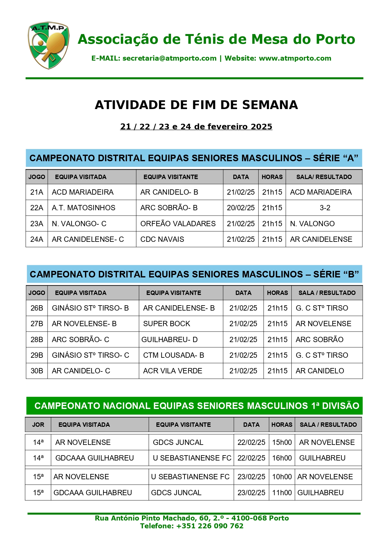 19 Atividade de fim de semana ATMP 21 22 23 24 fevereiro 2025 page 0001