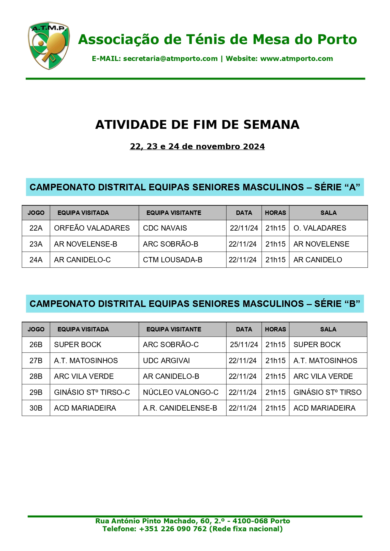 9 Atividade de fim de semana ATMP 22 23 24 novembro 2024 page 0001