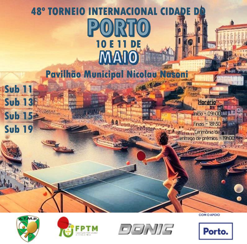 CARTAZ 48º Torneio Inter. Cidade do Porto