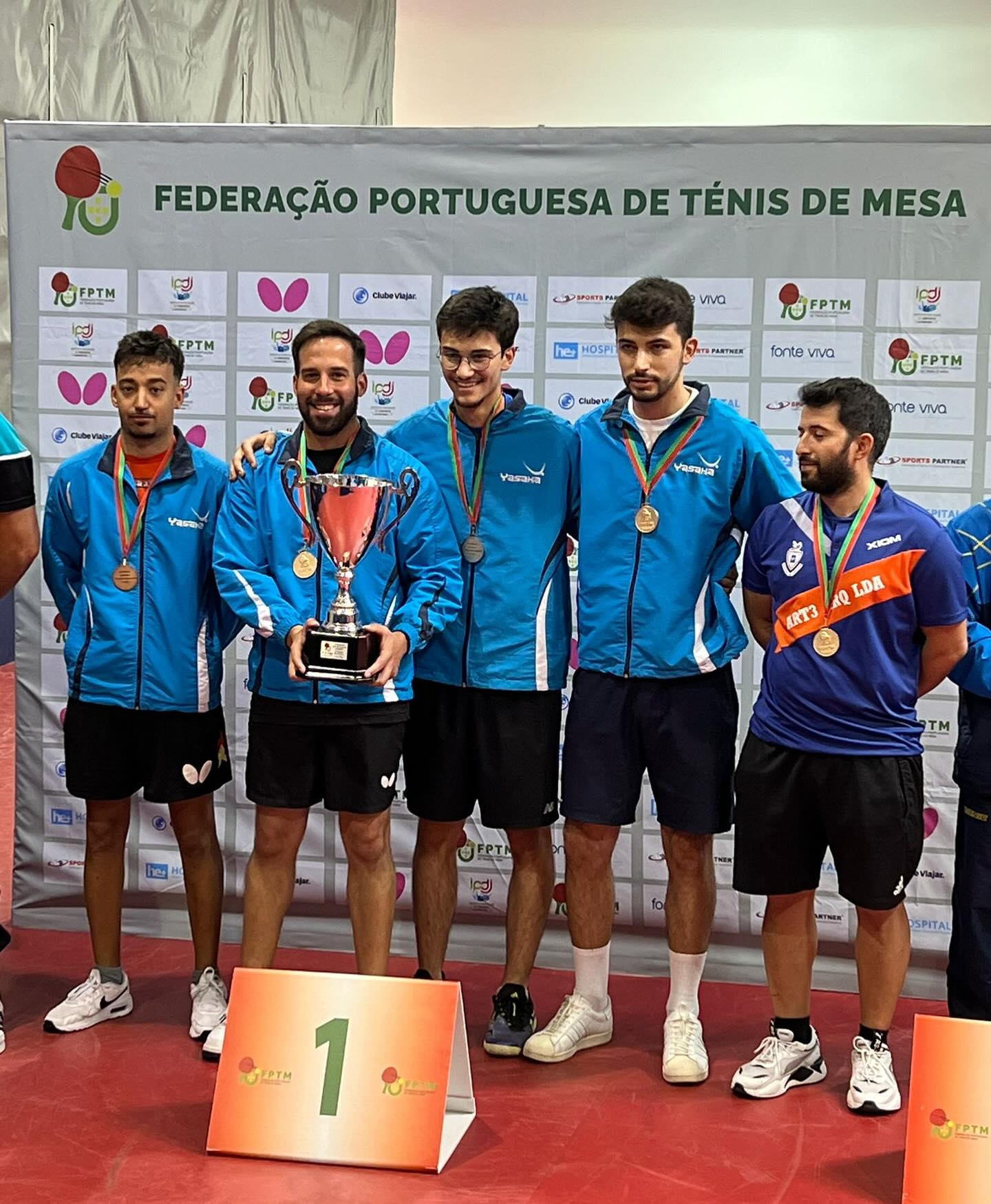 CN 2ª div masc Ginásio Valbom Campeões 23 24 Foto