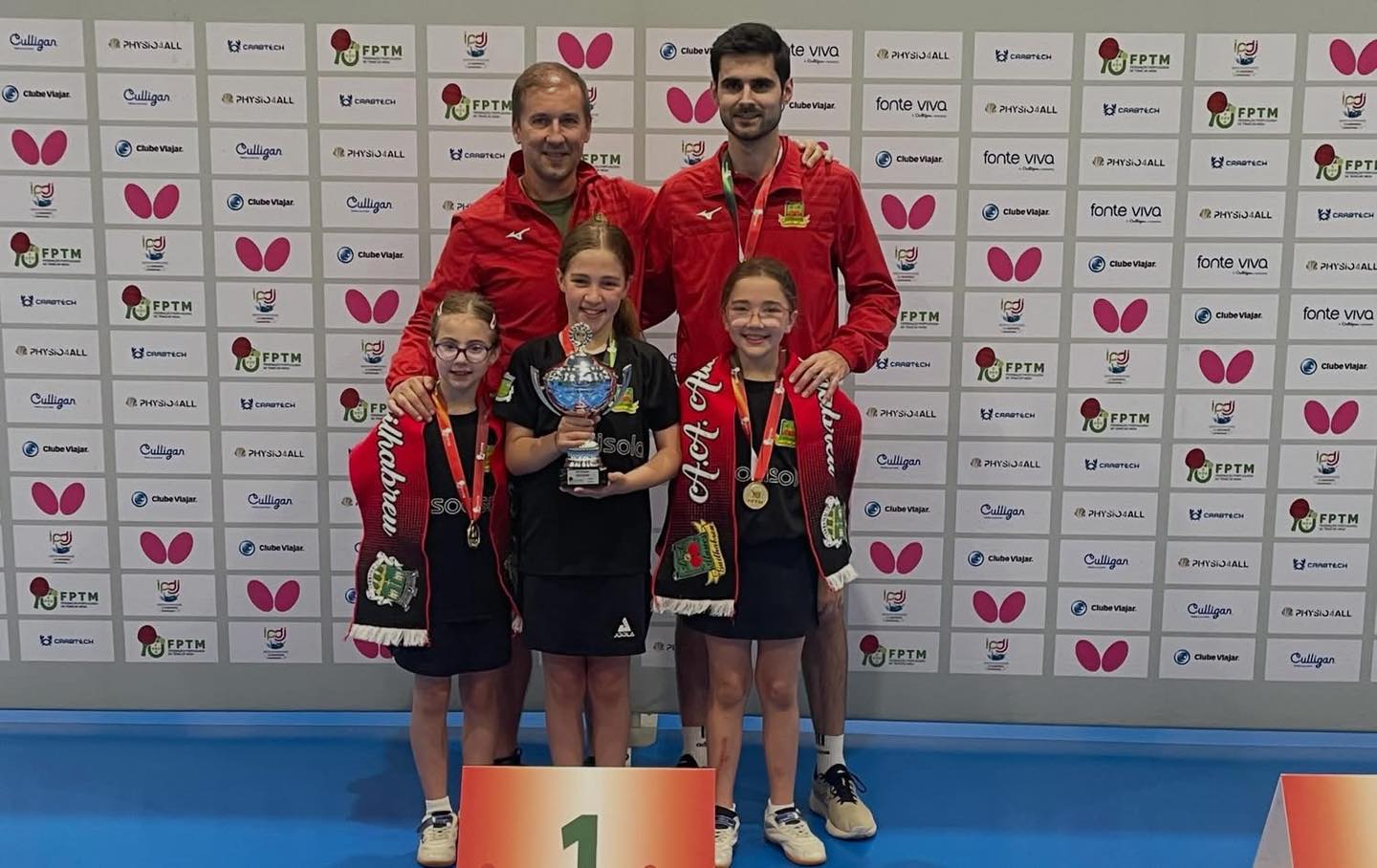 CN Eq Sub9 fem campeões