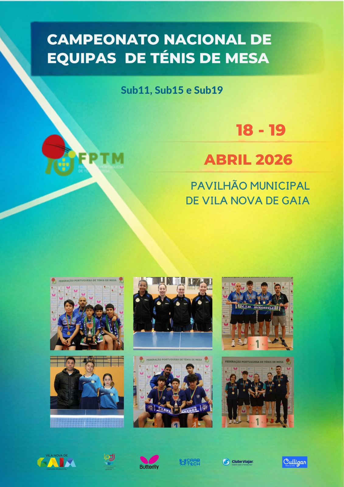 Camp Nac Eq Sub11Sub15 e Sub19 cartaz