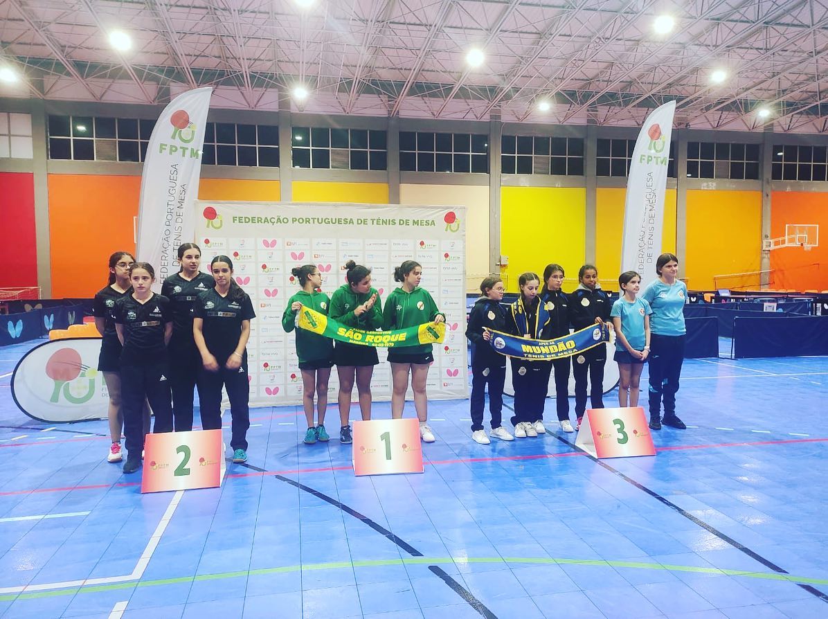 Camp Nac Equipas Sub13 fem Pódio