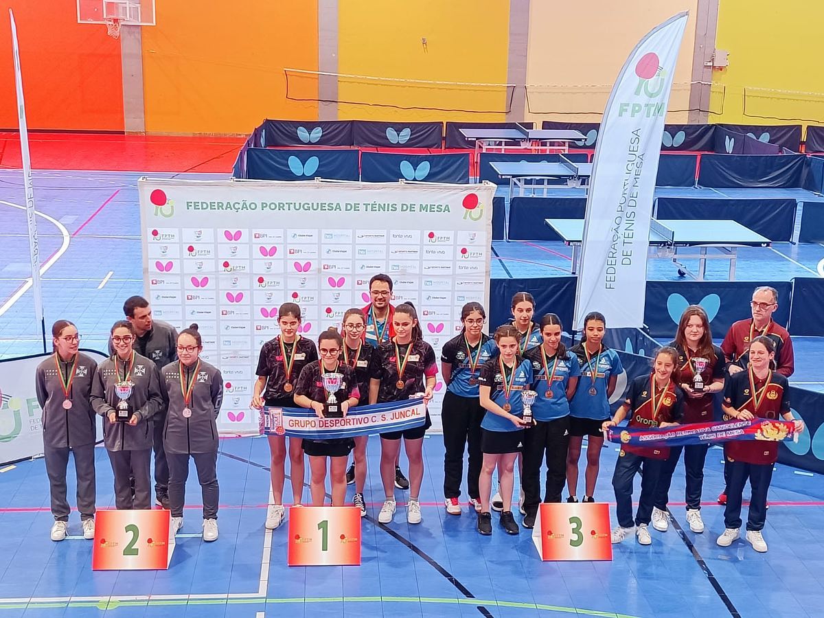 Camp Nac Equipas Sub15 fem Pódio