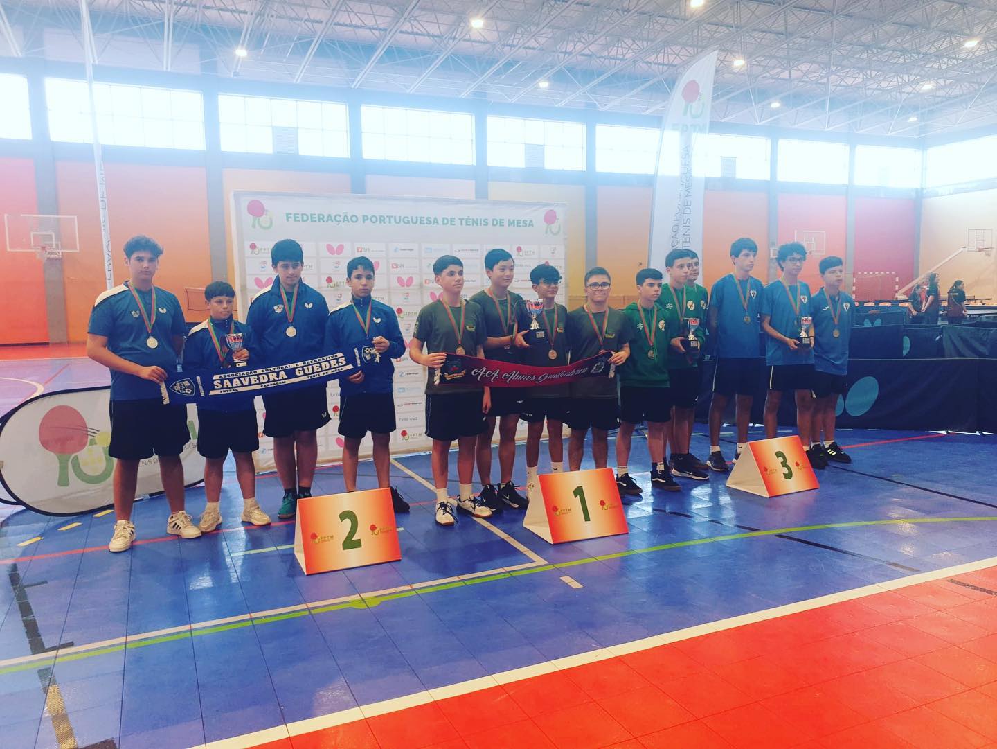 Camp Nac Equipas Sub15 masc Pódio