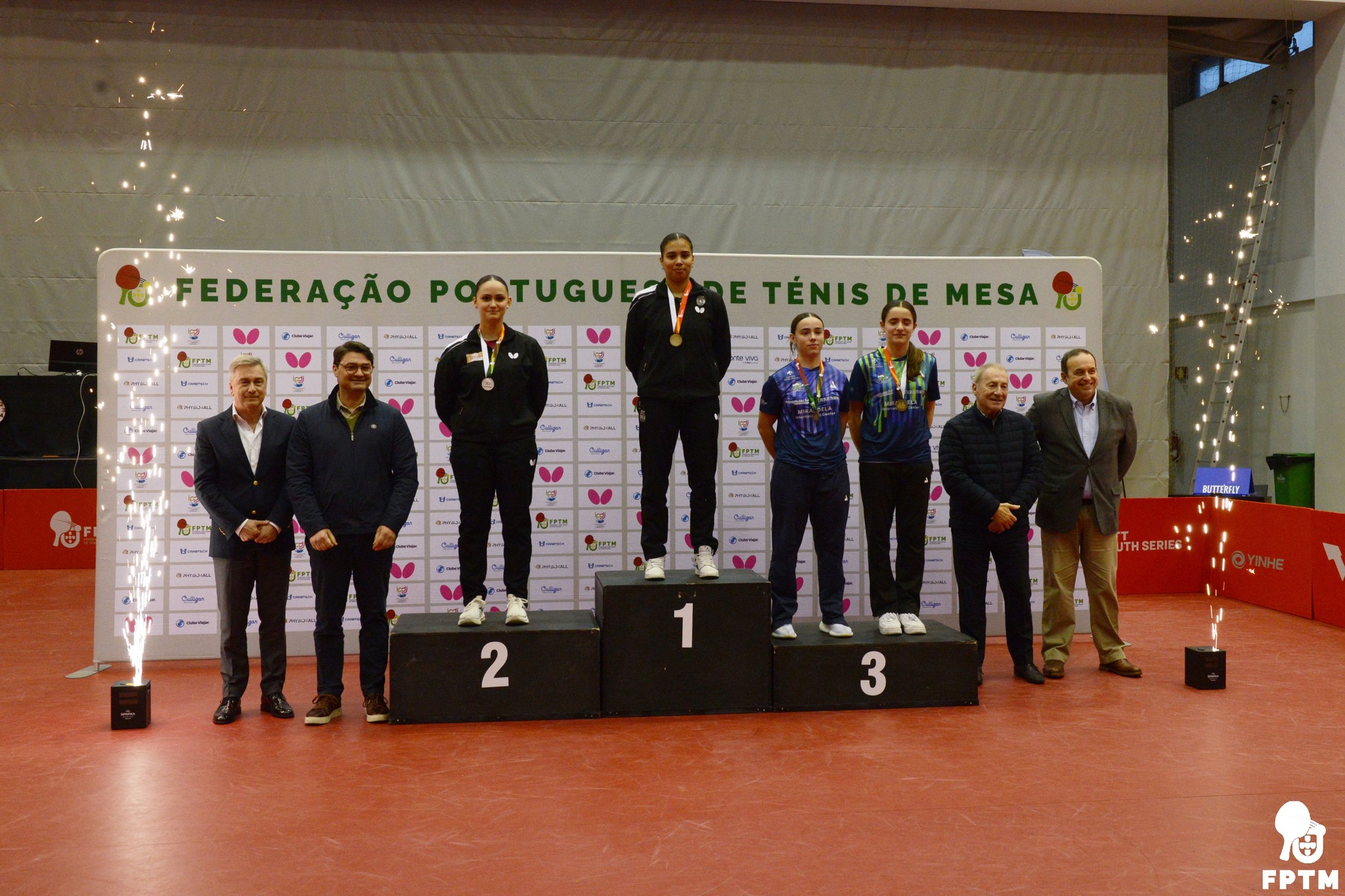 Pódio Sing Seniores fem