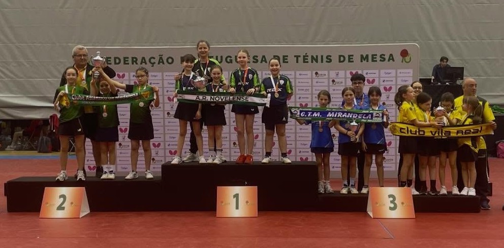 Pódio Sub11 fem 25 26