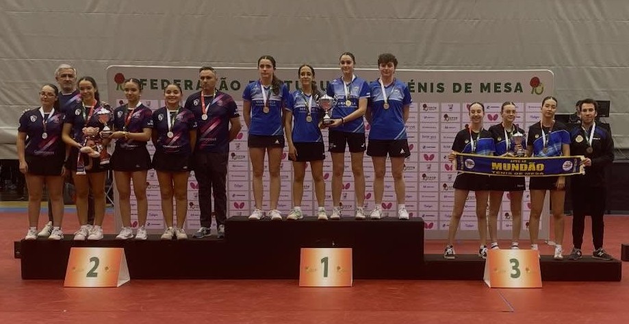 Pódio Sub15 fem