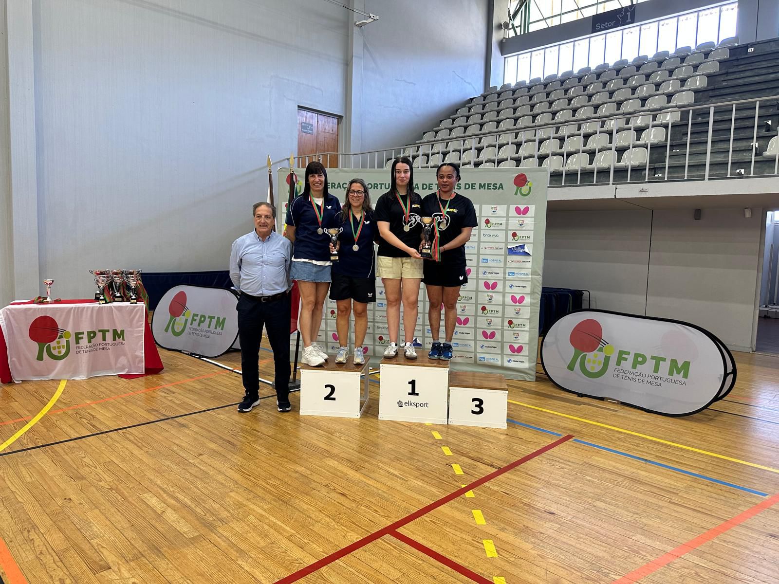 Seniores fem podio
