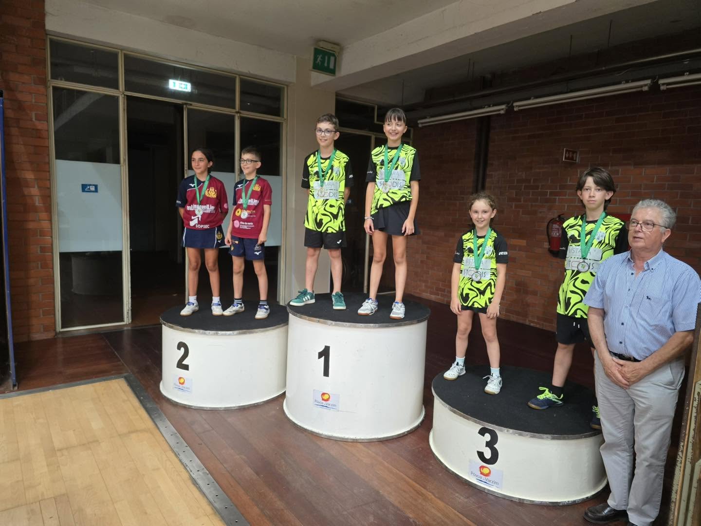 Sub11 Mistos Podium
