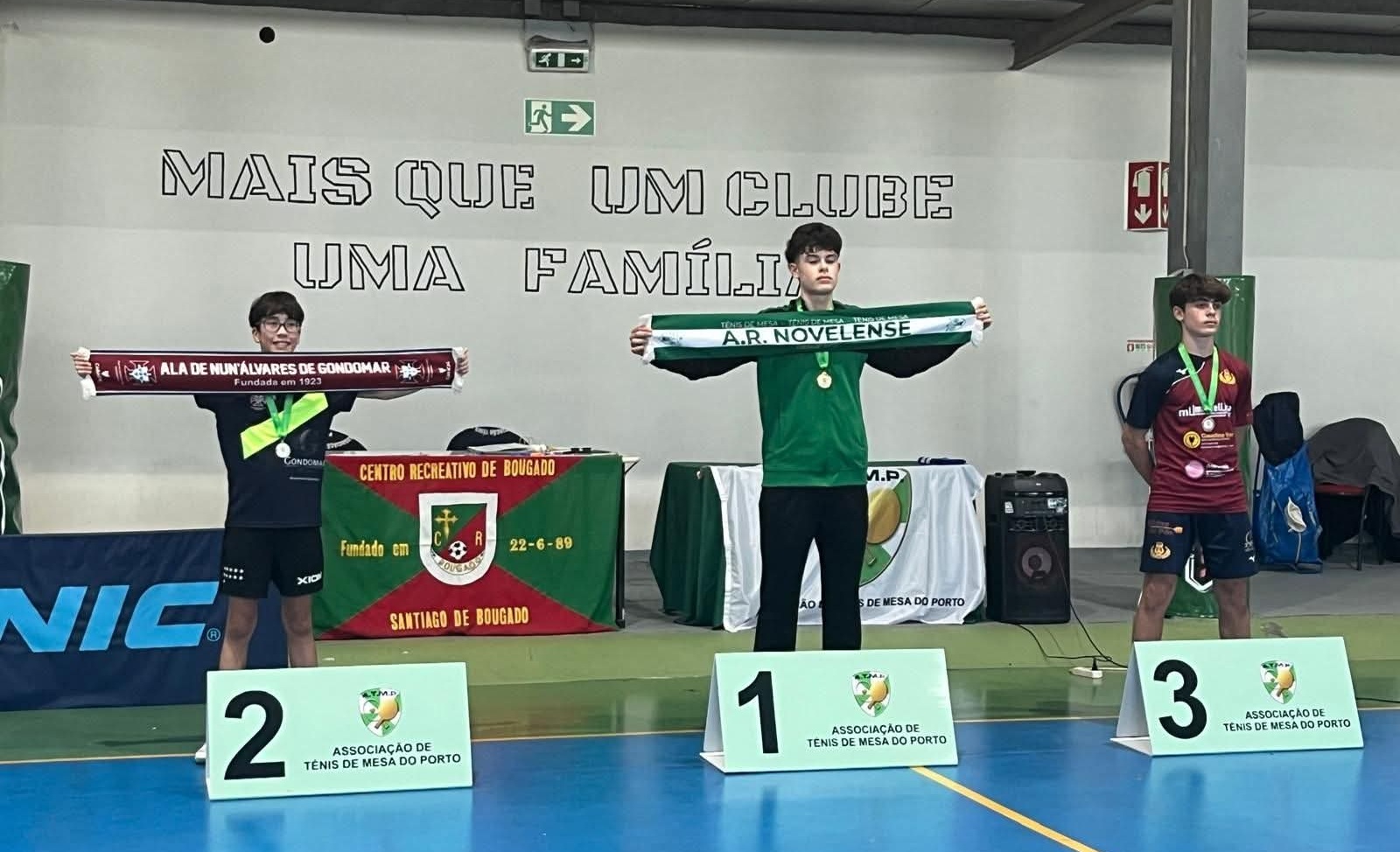 Sub17 masc 1 pódio