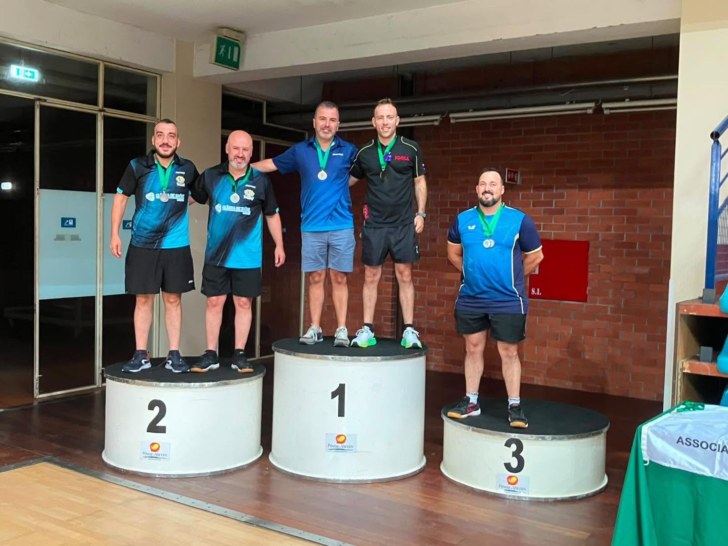 Veteranos 1 masc podium