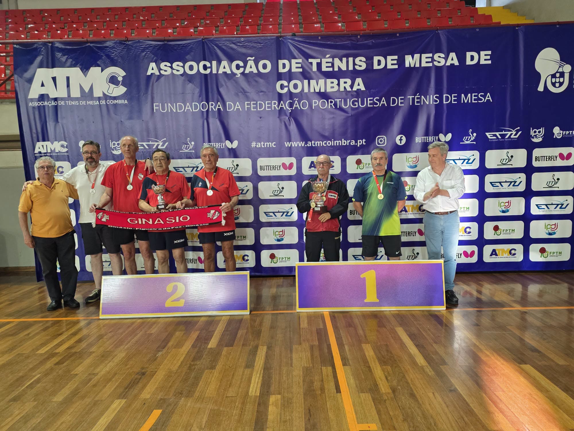 Veteranos 70 anos Podium