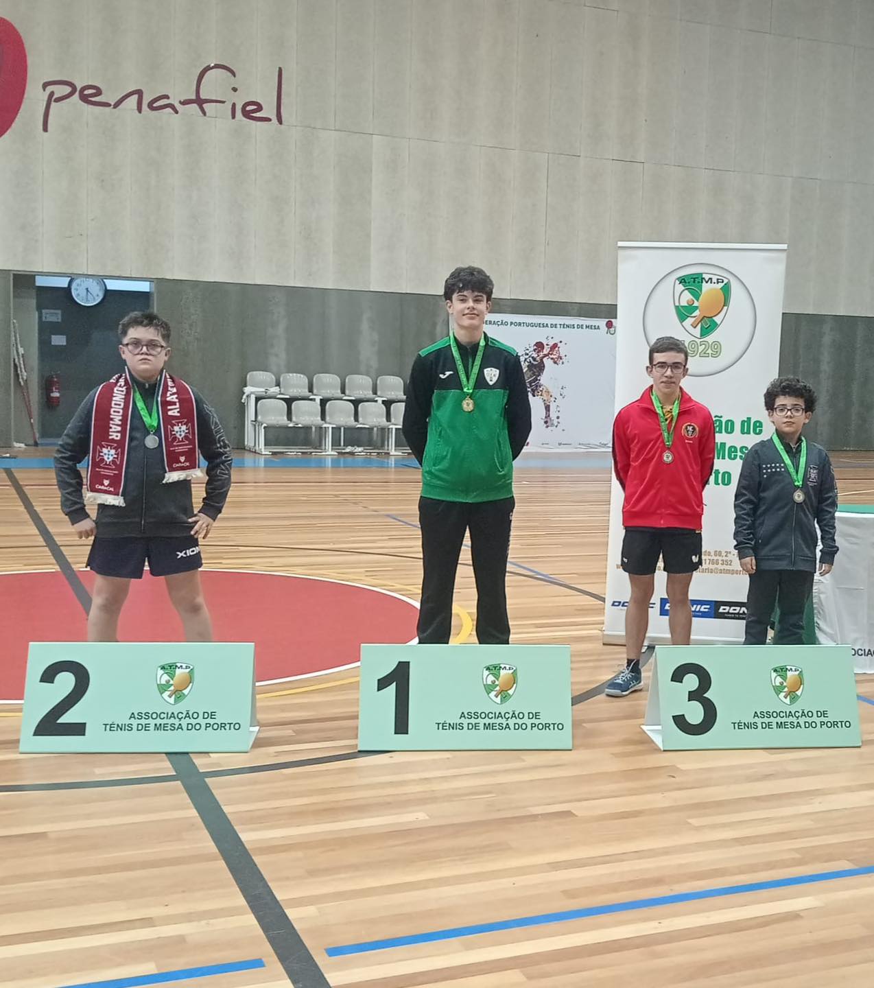 sub15 masc pódio