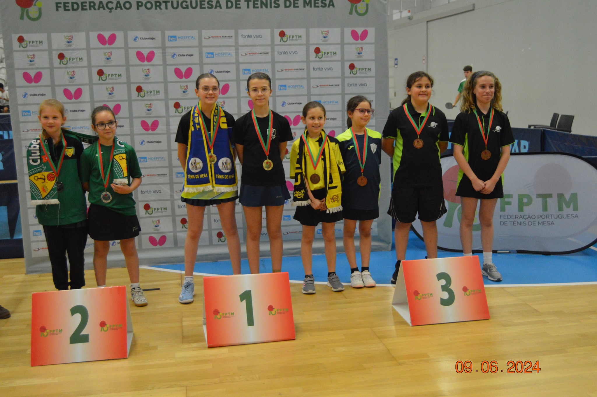 Pares Fem Sub11 9 junho 2024 Lamego