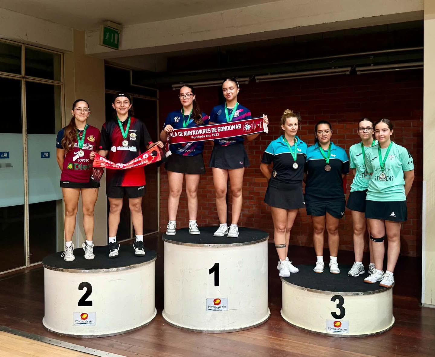 Seniores fem podium
