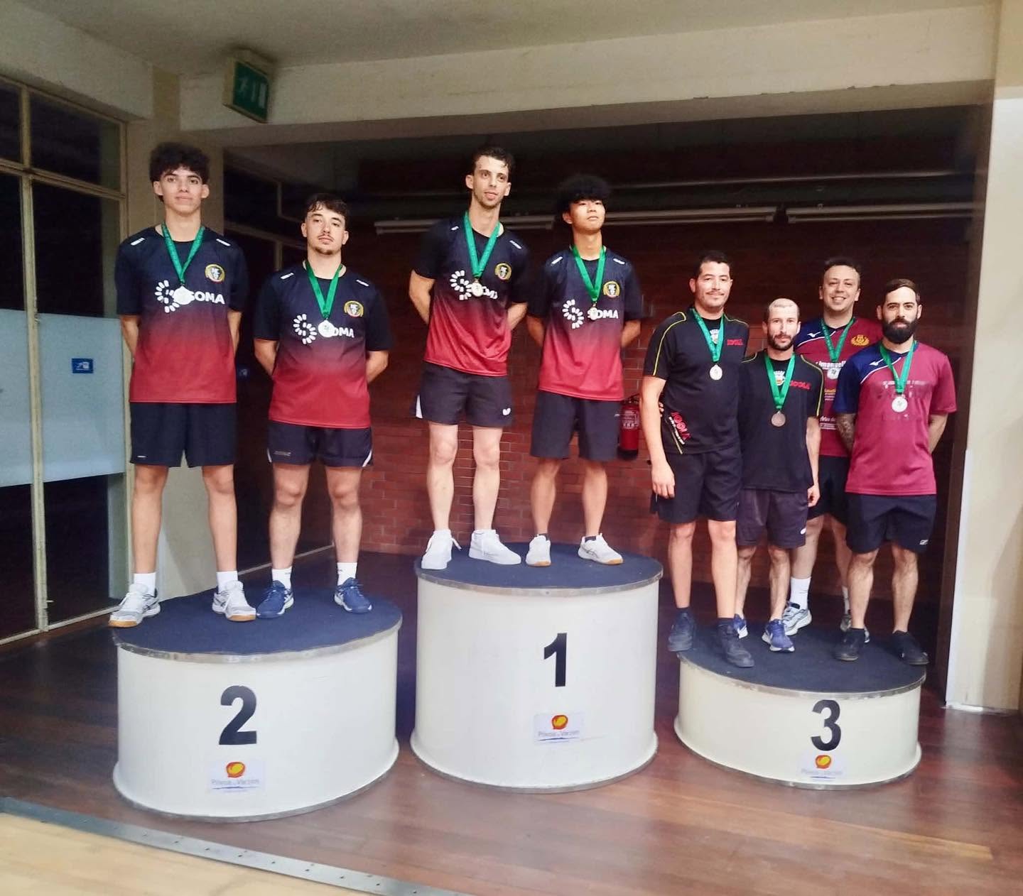 Seniores masc podium