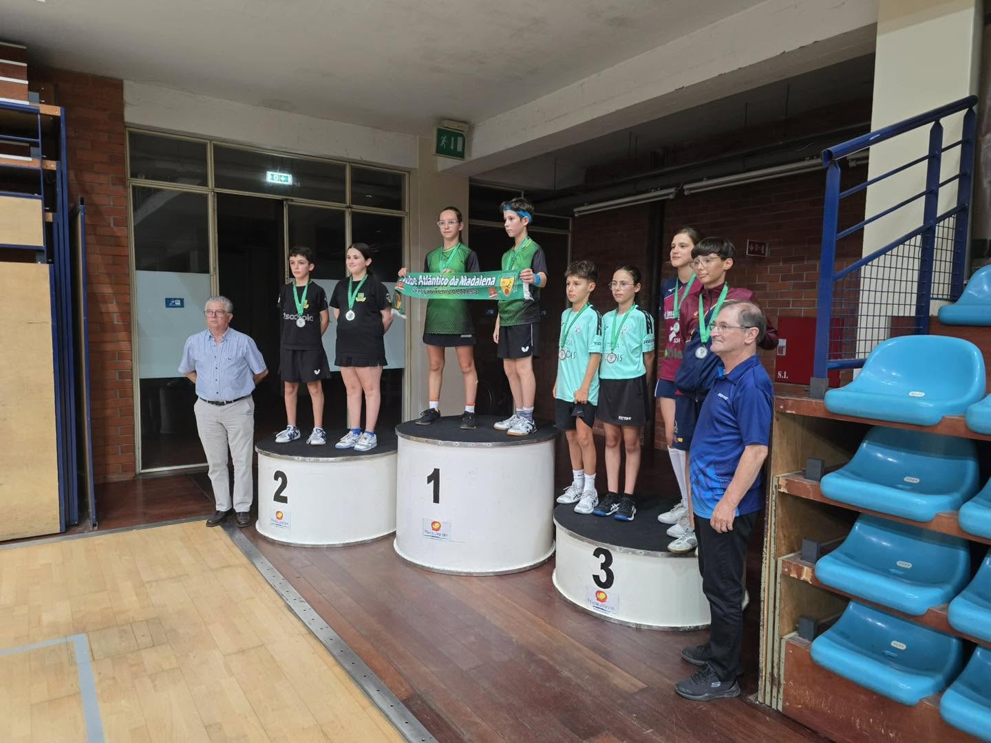 Sub13 Mistos Podium